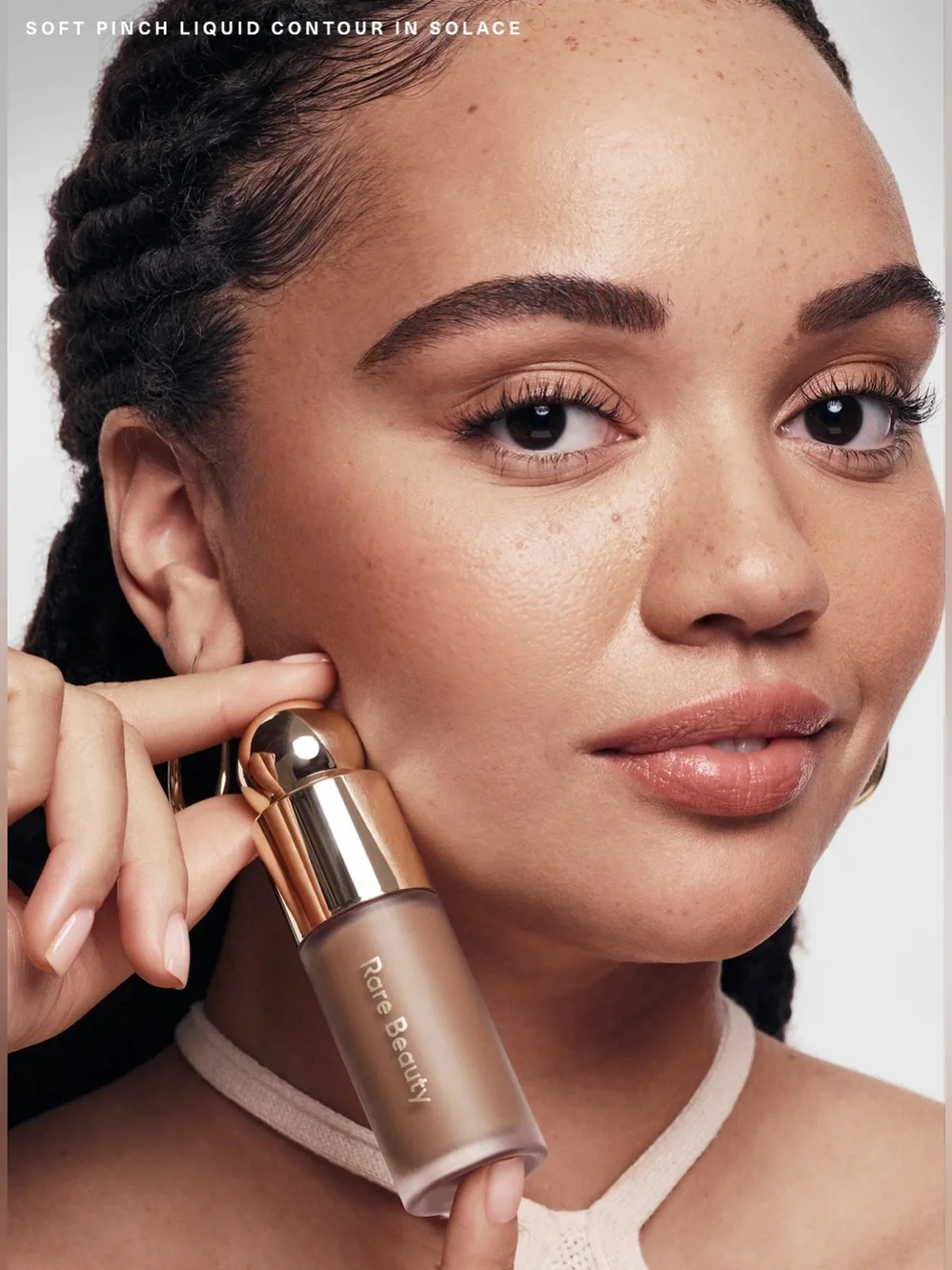 Rare Beauty Solace Soft Pinch Liquid Contour-vegan, medium cool taupe, long wear